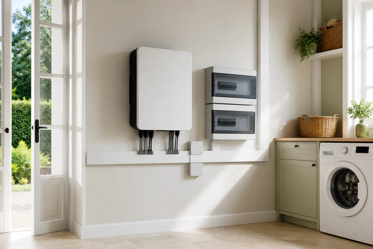 Onduleur résidentiel et protections électriques